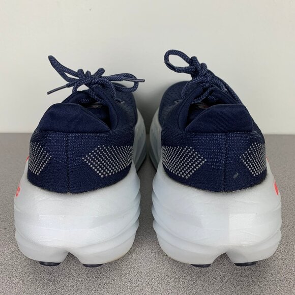 Brooks Glycerin Max Women's 8.5 B Peacoat/Blue Ribbon/Hot Coral Running Shoes - Picture 4 of 16